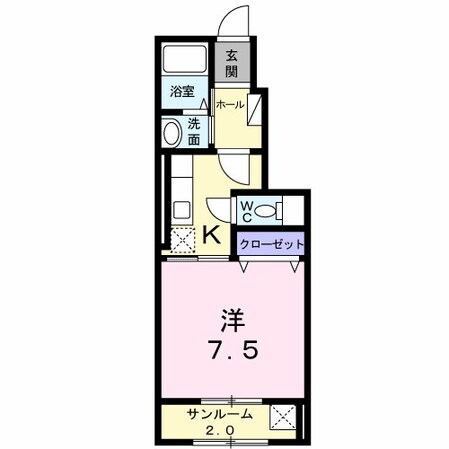 ベル・ルミエールの物件間取画像